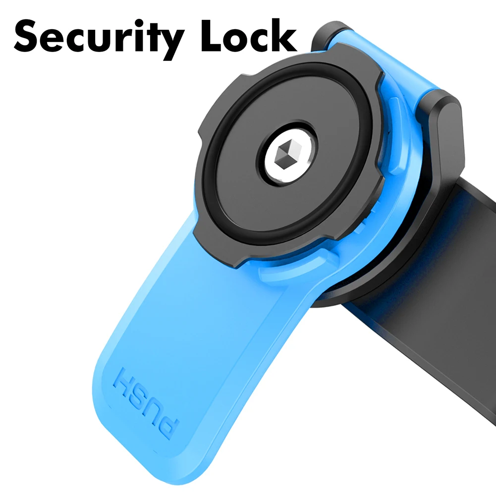 Motorcycle Bike Phone Holder QUAD LOCK Shock Absorber Phone Bracket Vibration Damper Self Lock Anti-shake MTB Handlebar Holder