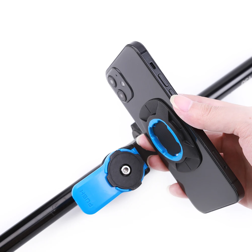 Motorcycle Bike Phone Holder QUAD LOCK Shock Absorber Phone Bracket Vibration Damper Self Lock Anti-shake MTB Handlebar Holder