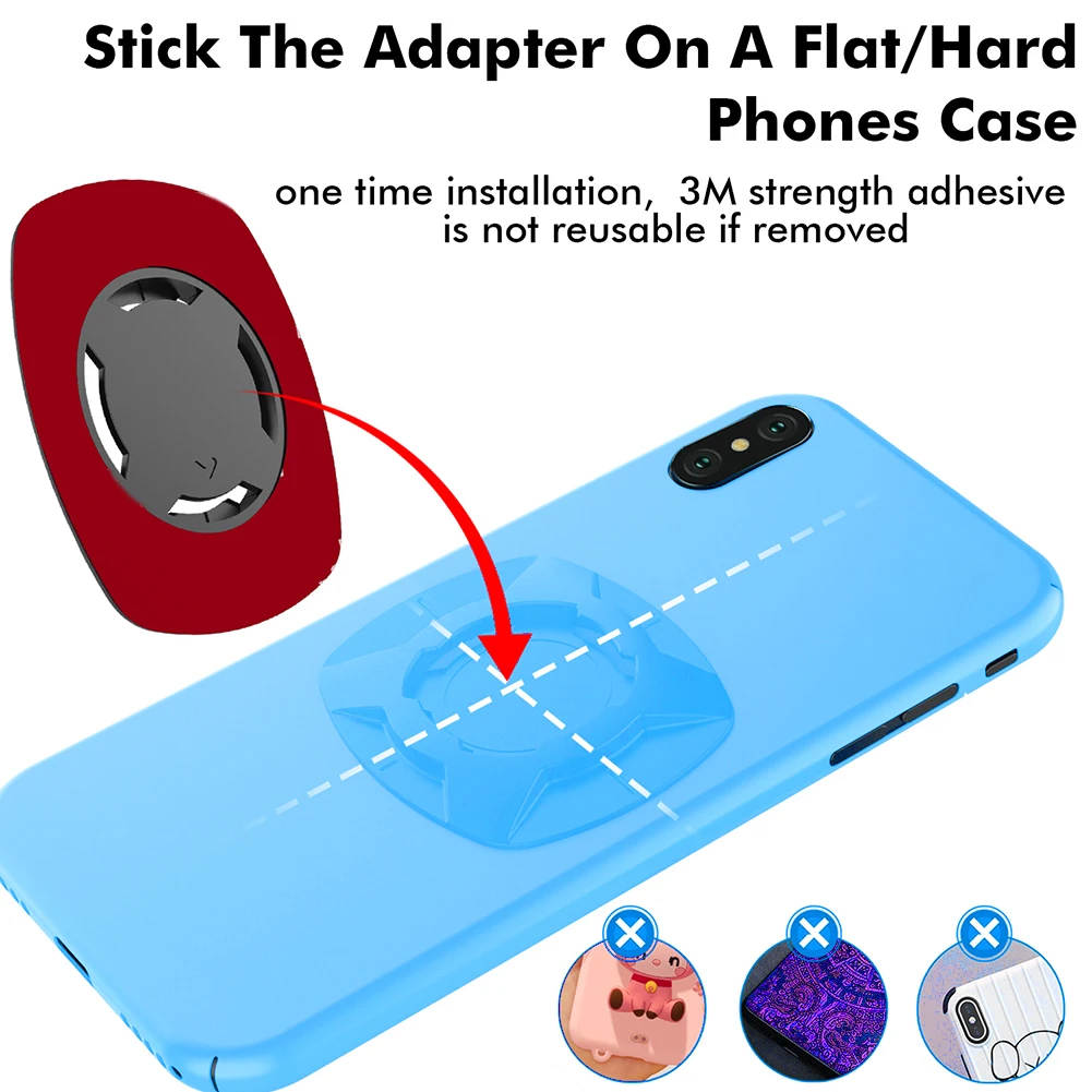 Motorcycle Bike Phone Holder QUAD LOCK Shock Absorber Phone Bracket Vibration Damper Self Lock Anti-shake MTB Handlebar Holder