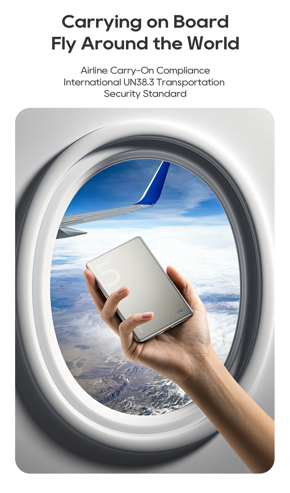 KUULAA Magsafe Power Bank 5000mAh Magnetic Wireless Phone Charger External Battery 20W Fast Charging For iPhone 16 15 PowerBank