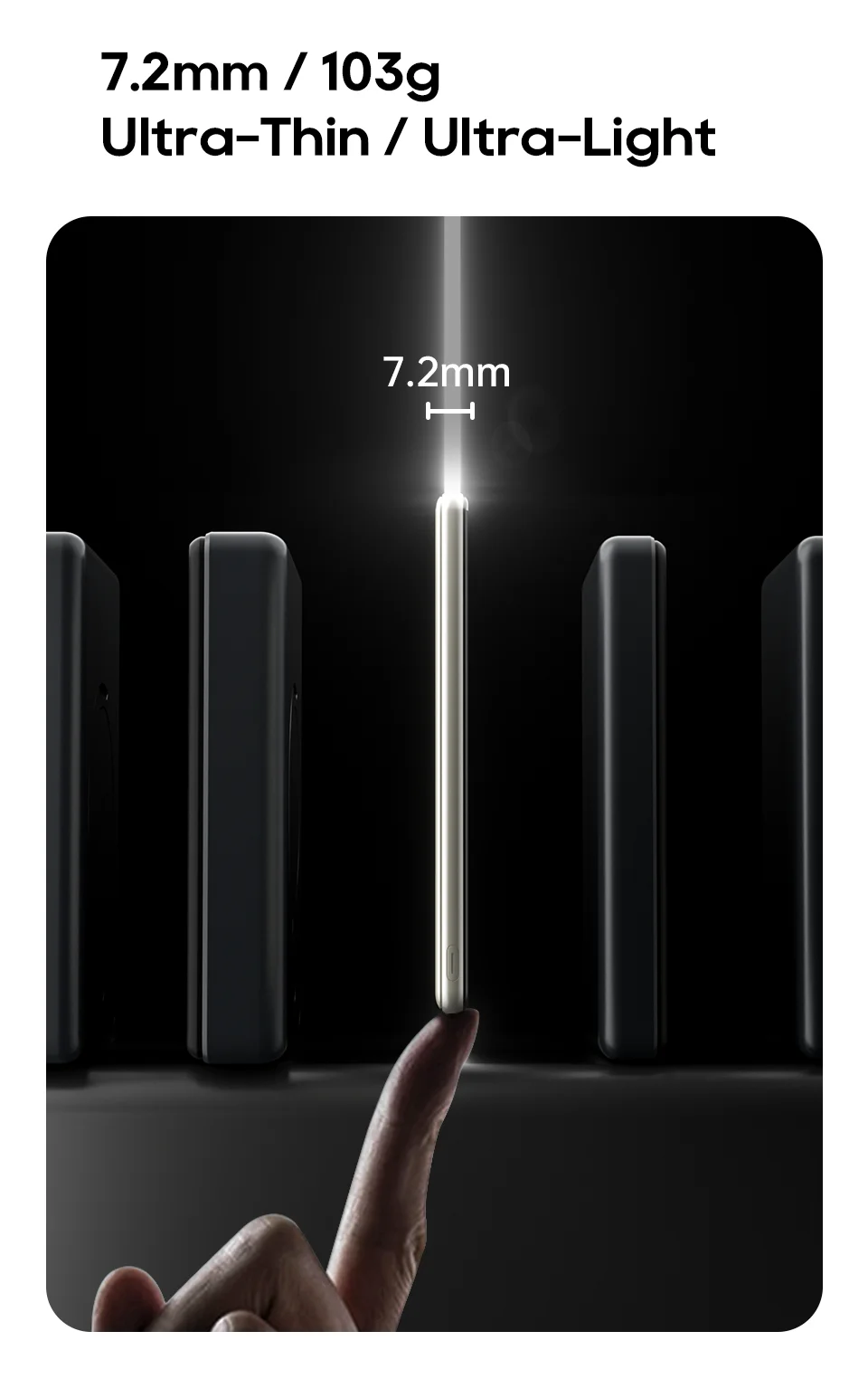 KUULAA Magsafe Power Bank 5000mAh Magnetic Wireless Phone Charger External Battery 20W Fast Charging For iPhone 16 15 PowerBank