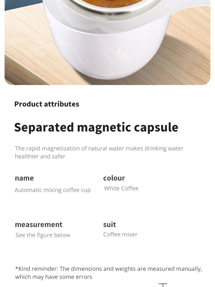 Automatic Stirring Cup Mug Rechargeable Portable Coffee Electric Stirring Stainless Steel Rotating Magnetic Home Drinking Tools Automatic Stirring Cup Mug Rechargeable Portable Coffee Electric Stirring Stainless Steel Rotating Magnetic Home Drinking Tools