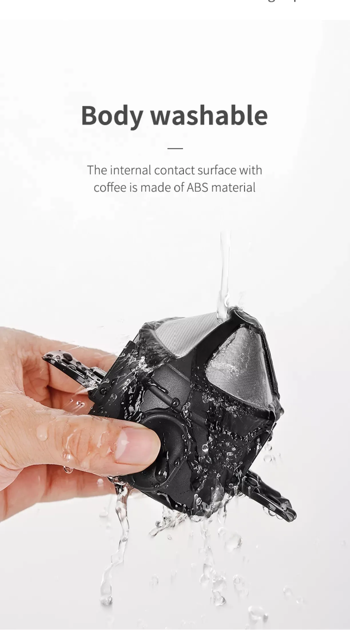 304 Stainless Steel Portable Coffee Filter Drip Coffee Tea Holder Reusable Mug Coffee Dripper Tea Cup Set Coffee Pot Coffeeware