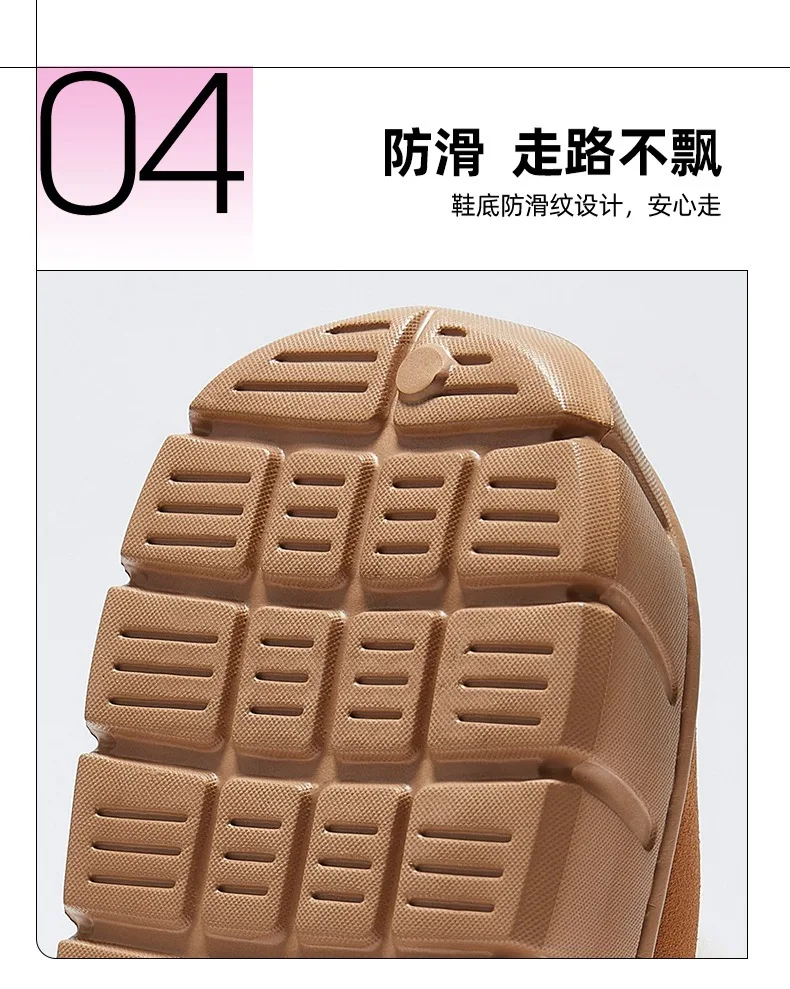 New Women Indoor Fluffy Slippers Thick Sole Winter Warm Shoes For Couples Soft Fur Keep Warm Female Male House Floor Slipper