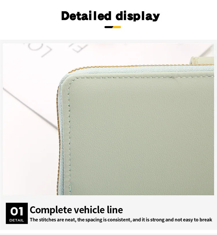 Women Long Wallet Pu Leather Card Holder Large Capacity Hasp Zipper Coin Purse Multi Card Organizer Cell Phone Wristlet Handbag