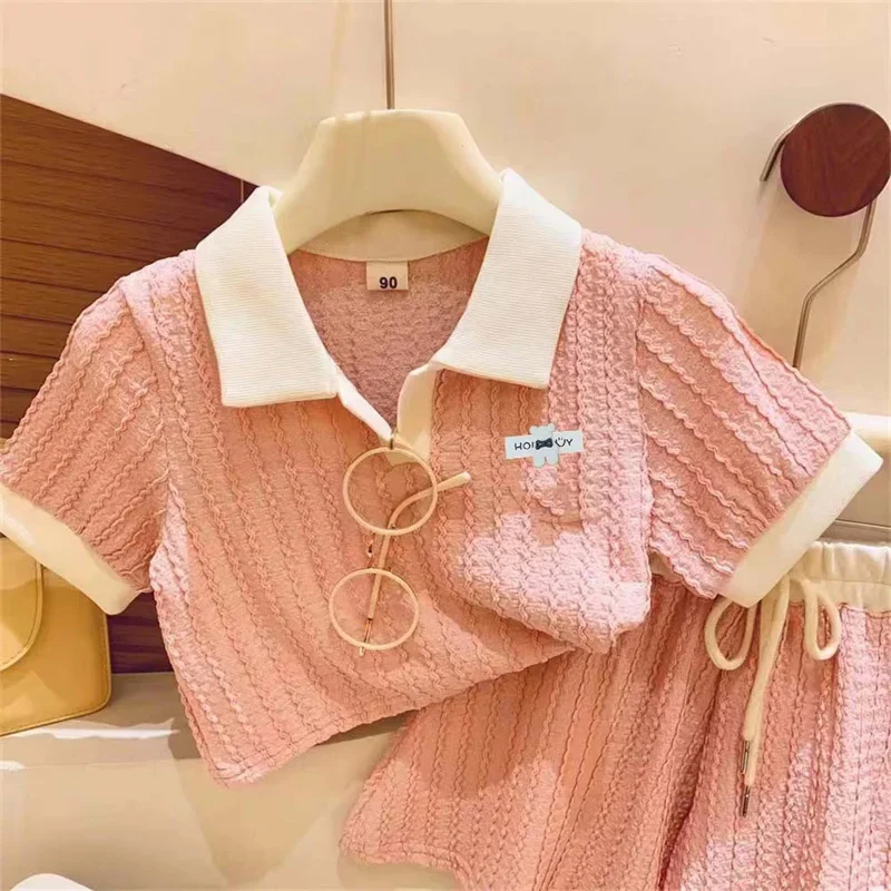 Baby Girls Clothes Set Kids Cute Sweet Casual Short Sleeve Top Pant Outfit Sets Summer Children Comforts Sportswear 2-10Years Baby Girls Clothes Set Kids Cute Sweet Casual Short Sleeve Top Pant Outfit Sets Summer Children Comforts Sportswear 2-10Years