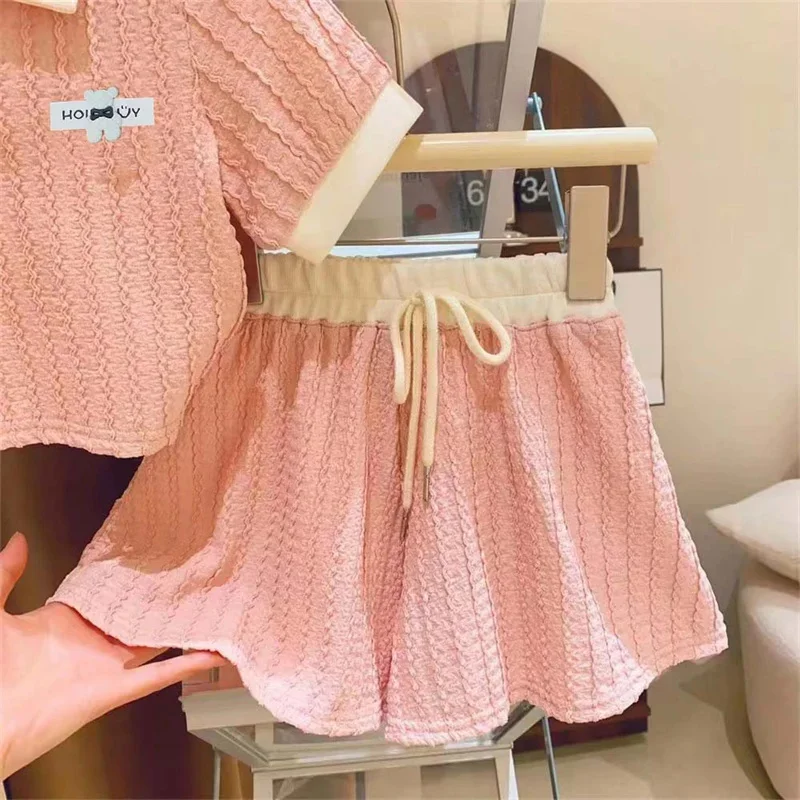 Baby Girls Clothes Set Kids Cute Sweet Casual Short Sleeve Top Pant Outfit Sets Summer Children Comforts Sportswear 2-10Years Baby Girls Clothes Set Kids Cute Sweet Casual Short Sleeve Top Pant Outfit Sets Summer Children Comforts Sportswear 2-10Years