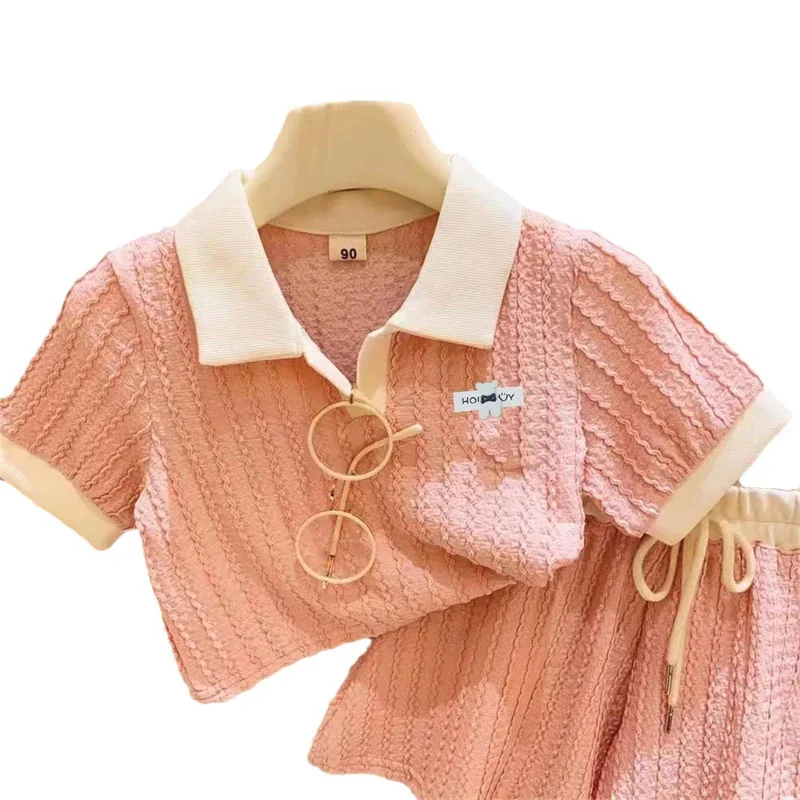 Baby Girls Clothes Set Kids Cute Sweet Casual Short Sleeve Top Pant Outfit Sets Summer Children Comforts Sportswear 2-10Years Baby Girls Clothes Set Kids Cute Sweet Casual Short Sleeve Top Pant Outfit Sets Summer Children Comforts Sportswear 2-10Years