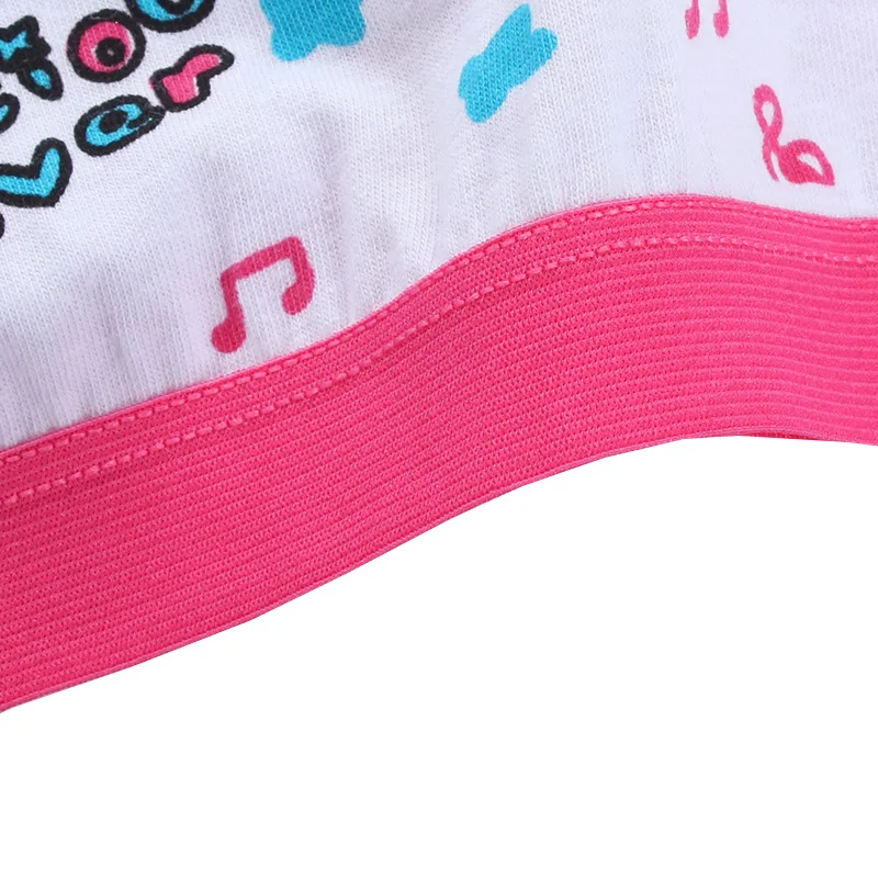 Teenage Girls Vest Bras Cartoon Panda/Flower Print Young Children Purbery Student Training Bras Maiden Kids Underwears Tube Tops