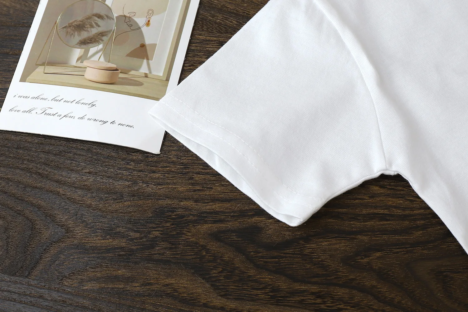 Children's Cotton Short Sleeve White Red Black T-shirt Girls' Summer Baby Clothes Kids Boys' Tops