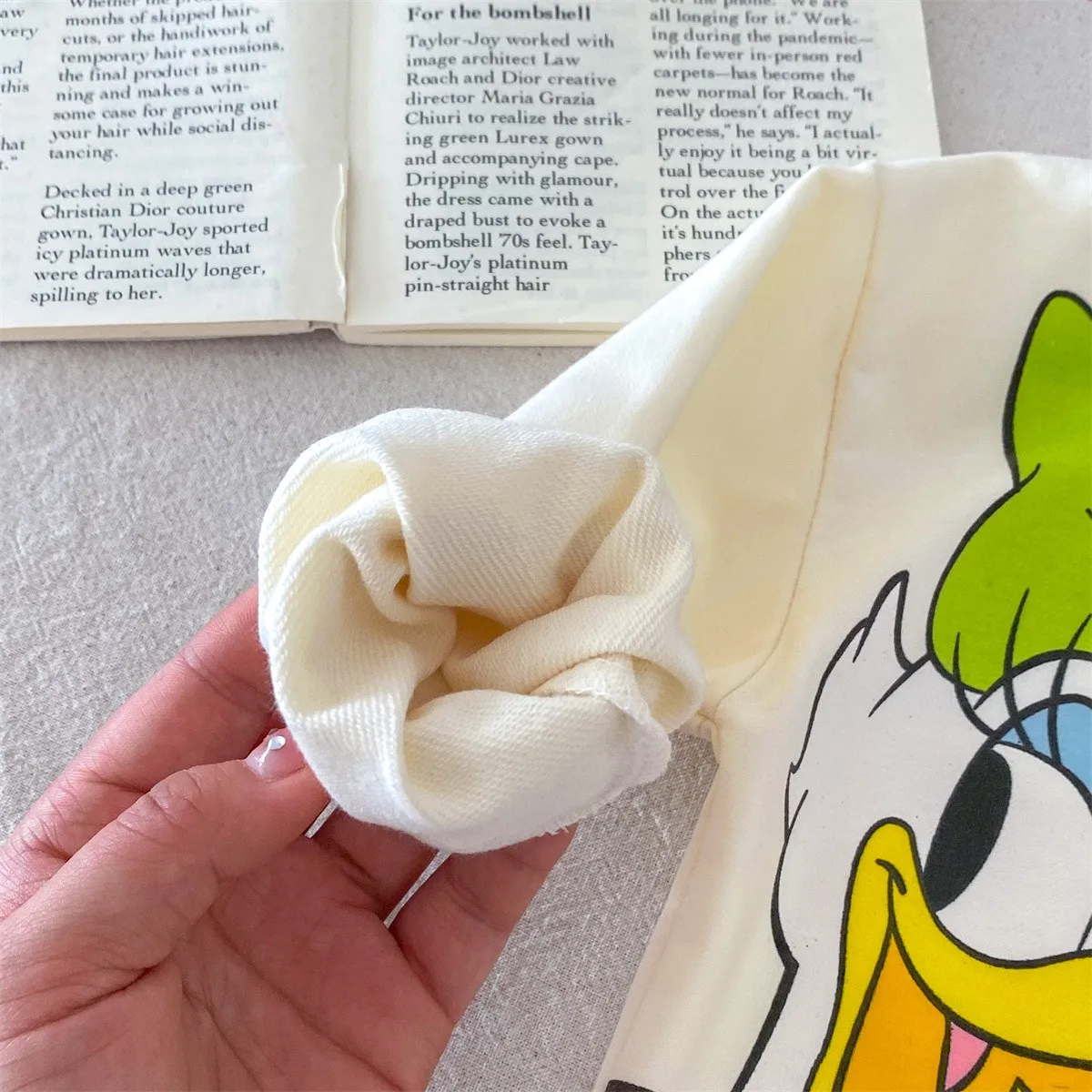 Fashion Cartoon Printed Children Hoodies Crewneck Baby Boys Girls Long Sleeve Tops Loose Disney Kids Clothing Autumn Sweatshirts