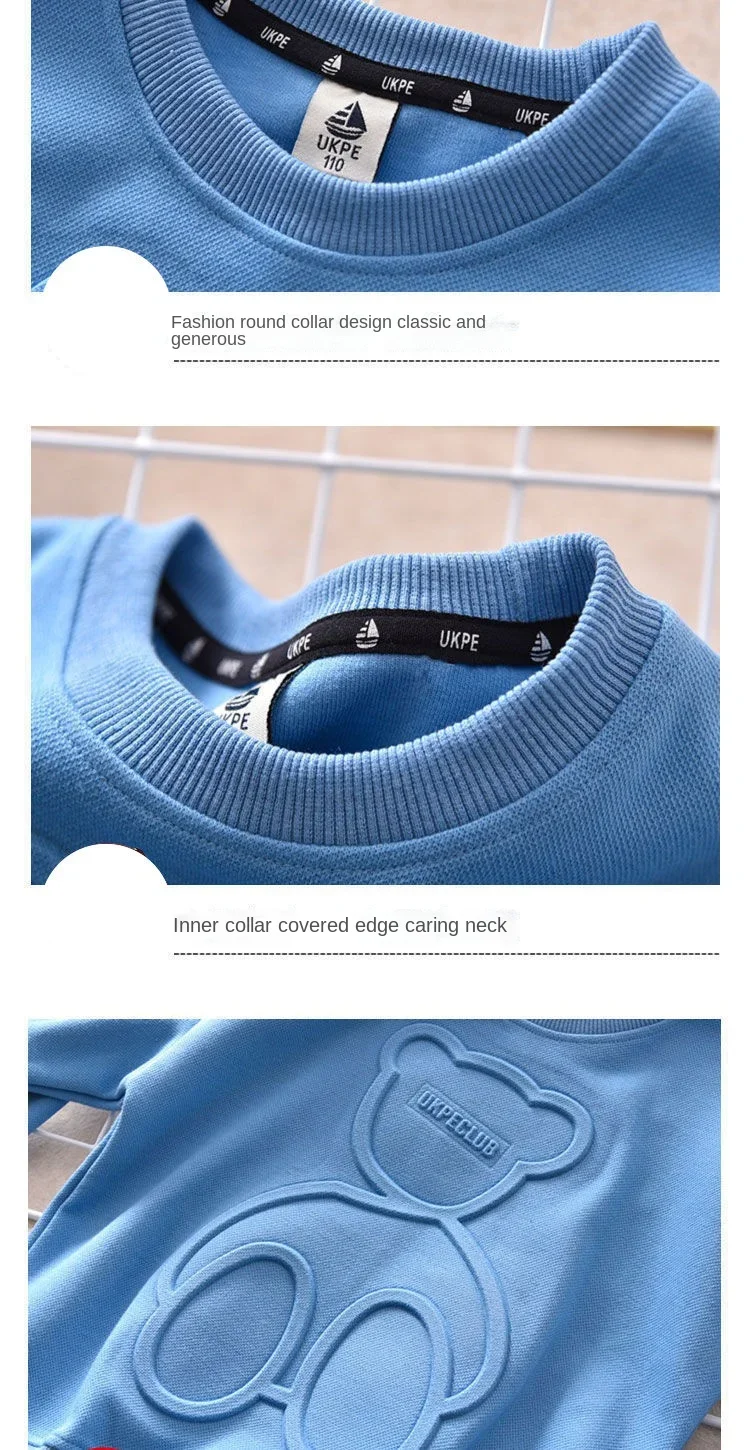 New Spring Autumn Steel Print Bear Sweatshirt Boys Clothes Teenagers Long Sleeve Pullovers Girls Kids Cotton Tops Anime Hoodie New Spring Autumn Steel Print Bear Sweatshirt Boys Clothes Teenagers Long Sleeve Pullovers Girls Kids Cotton Tops Anime Hoodie