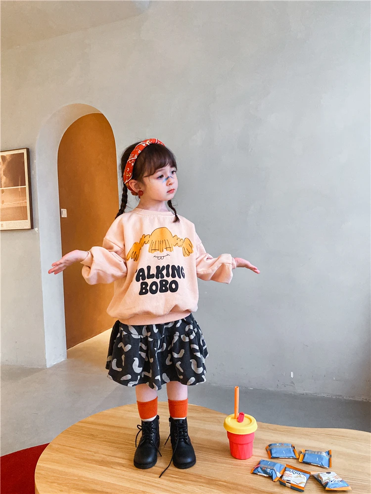 Children's Spring Autumn Hoodie Cartoon Print Unisex Sweatshirt European Style Top for Boys And Girls Children's Spring Autumn Hoodie Cartoon Print Unisex Sweatshirt European Style Top for Boys And Girls