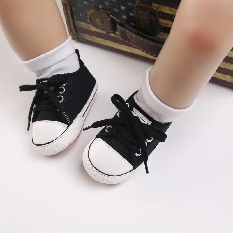 Meckior Baby Sneakers Baby Boys Girls Canvas Shoes Non-slip Rubber Sole Comfortable Soft Unisex Baby Basketball Shoes 0-18M Meckior Baby Sneakers Baby Boys Girls Canvas Shoes Non-slip Rubber Sole Comfortable Soft Unisex Baby Basketball Shoes 0-18M