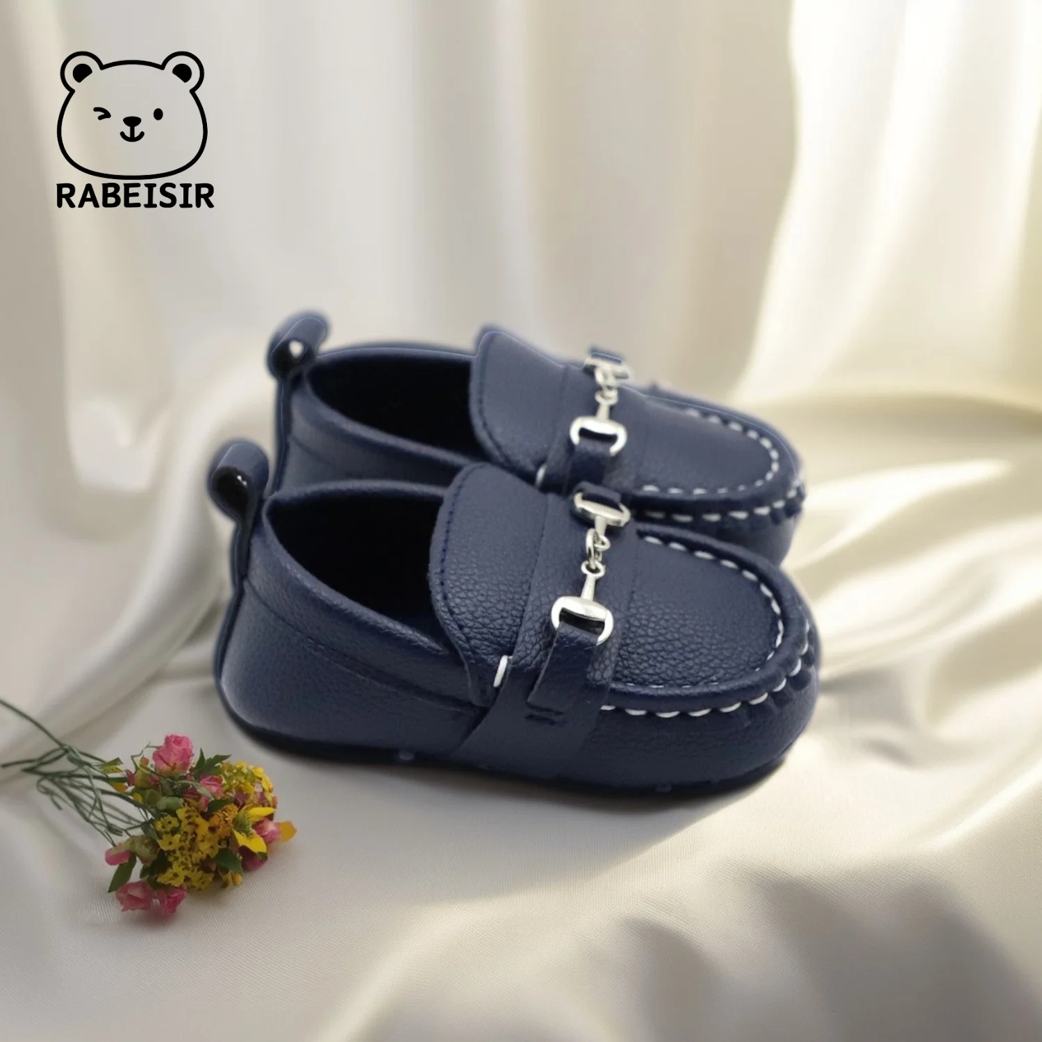 Casual Slip On Low Top Loafer Shoes For Baby Boys, Lightweight Comfortable Non Slip Flat Shoes For Indoor Outdoor Walking, Sprin