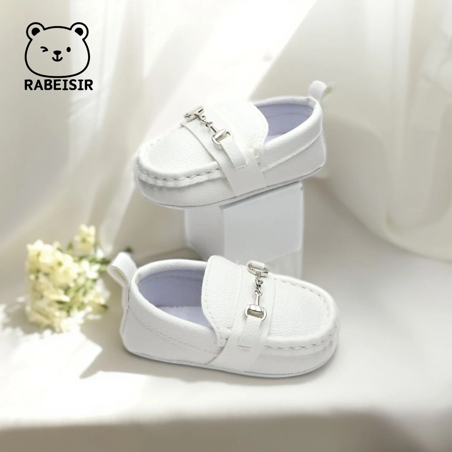 Casual Slip On Low Top Loafer Shoes For Baby Boys, Lightweight Comfortable Non Slip Flat Shoes For Indoor Outdoor Walking, Sprin