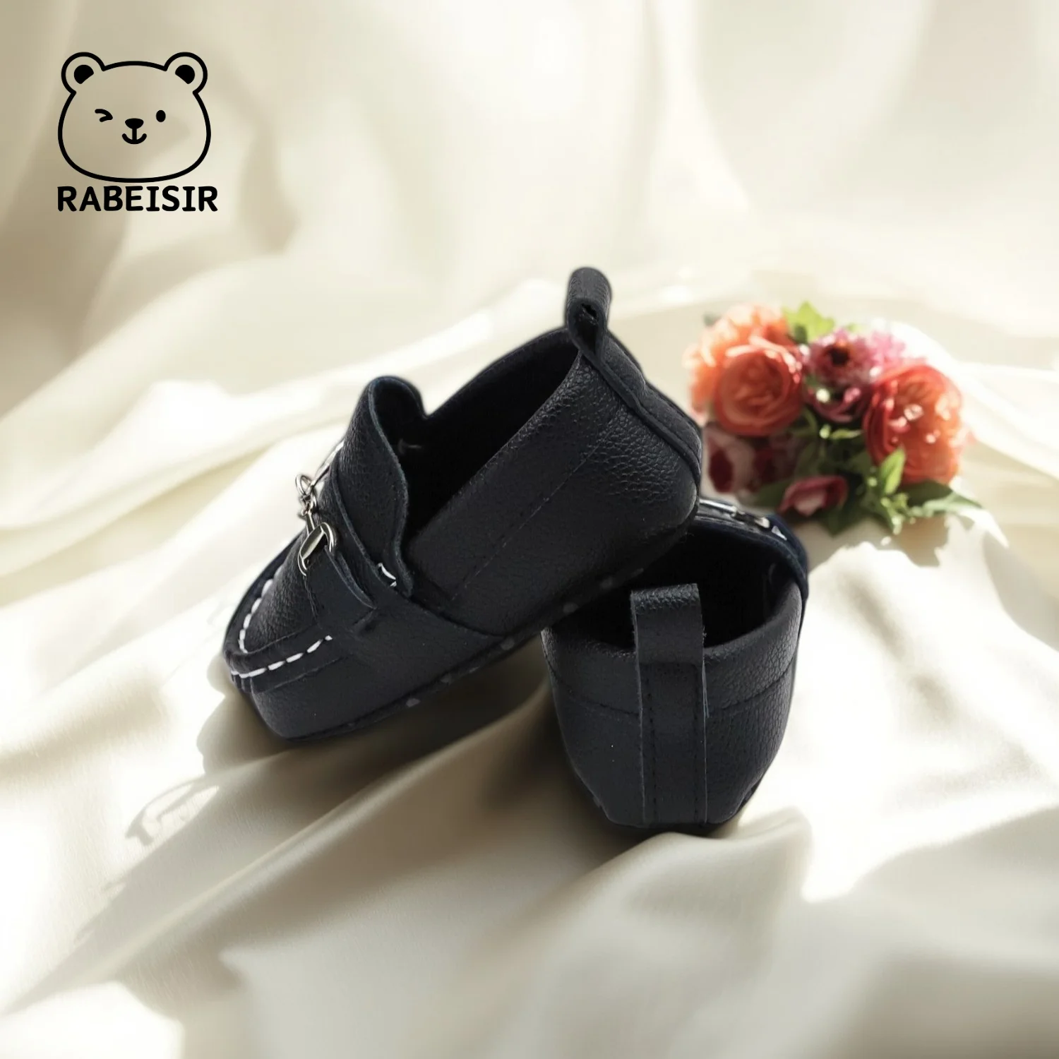 Casual Slip On Low Top Loafer Shoes For Baby Boys, Lightweight Comfortable Non Slip Flat Shoes For Indoor Outdoor Walking, Sprin