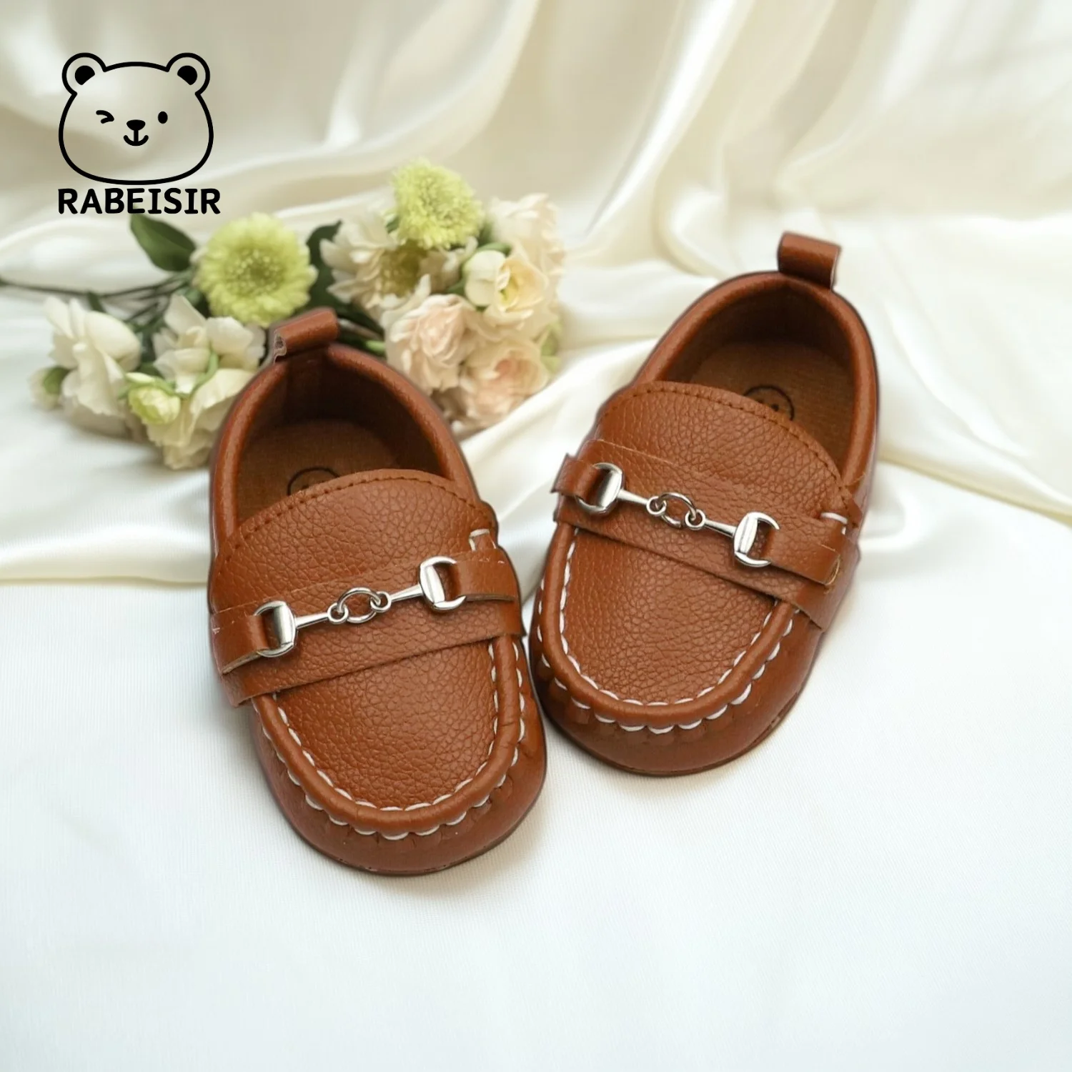 Casual Slip On Low Top Loafer Shoes For Baby Boys, Lightweight Comfortable Non Slip Flat Shoes For Indoor Outdoor Walking, Sprin