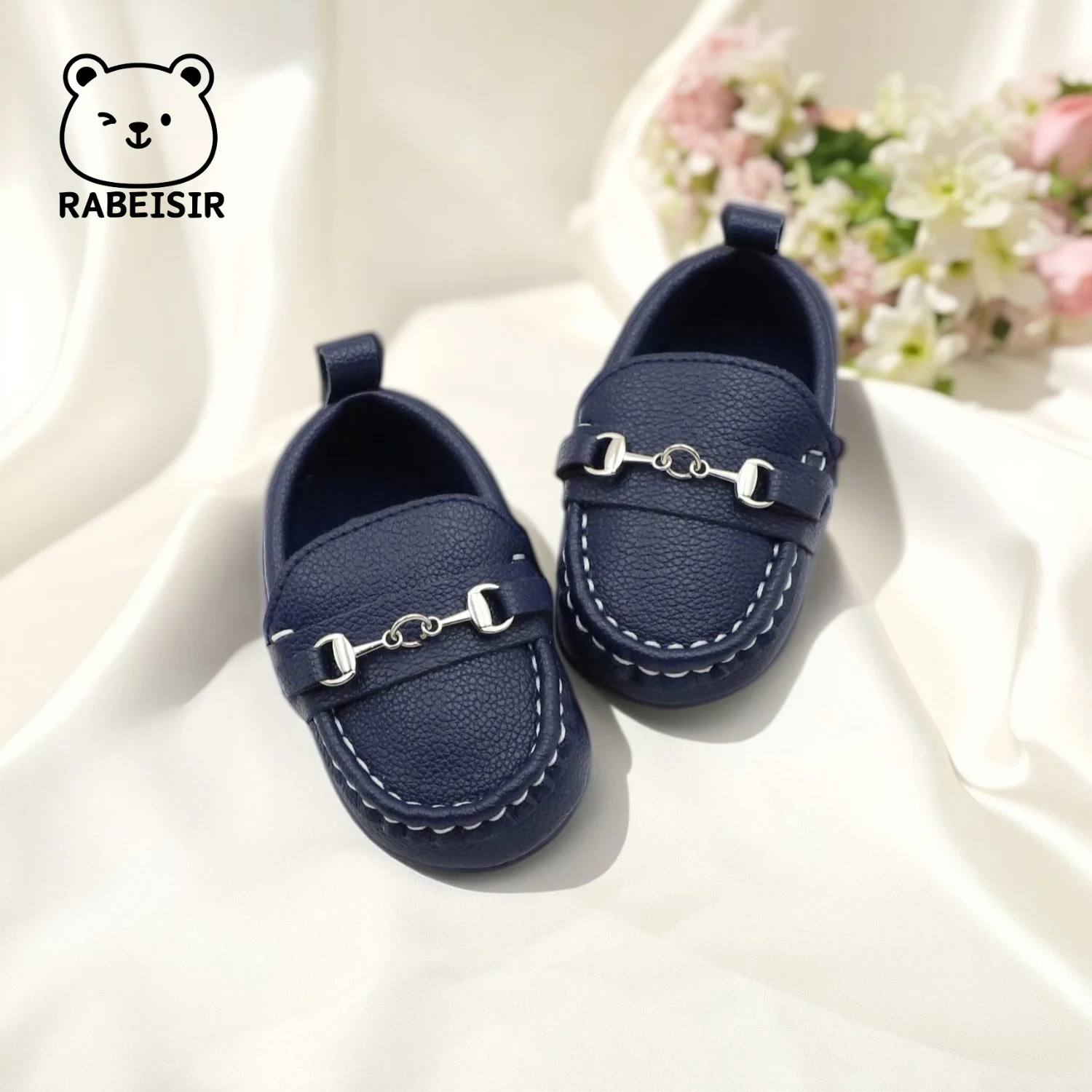 Casual Slip On Low Top Loafer Shoes For Baby Boys, Lightweight Comfortable Non Slip Flat Shoes For Indoor Outdoor Walking, Sprin