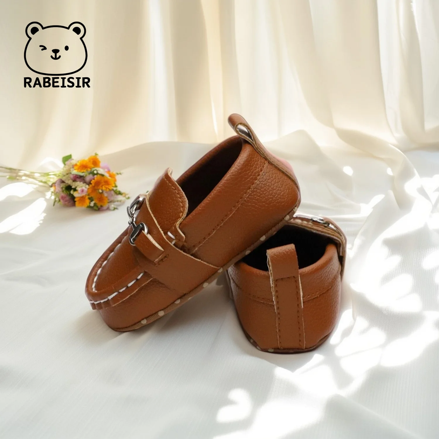 Casual Slip On Low Top Loafer Shoes For Baby Boys, Lightweight Comfortable Non Slip Flat Shoes For Indoor Outdoor Walking, Sprin