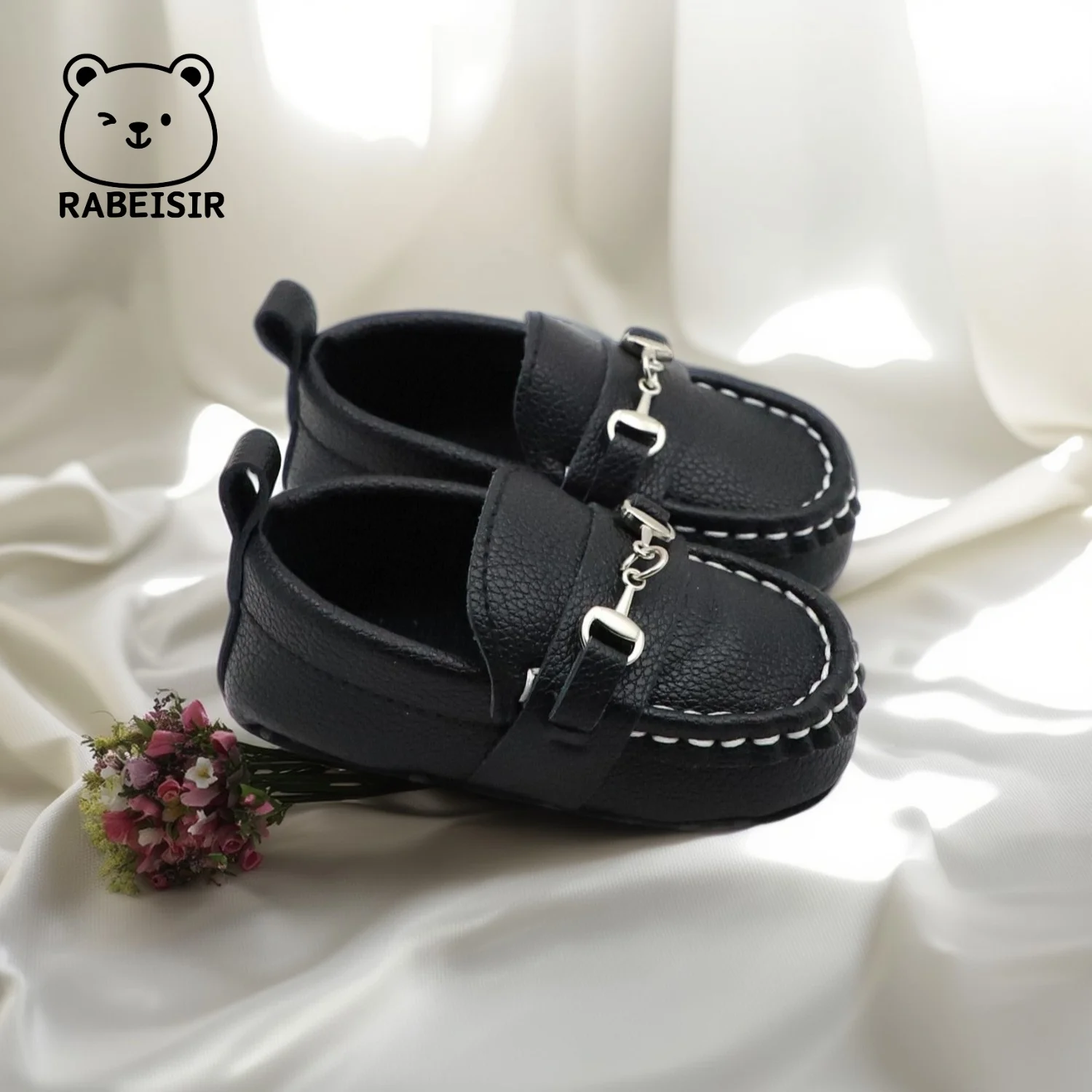 Casual Slip On Low Top Loafer Shoes For Baby Boys, Lightweight Comfortable Non Slip Flat Shoes For Indoor Outdoor Walking, Sprin