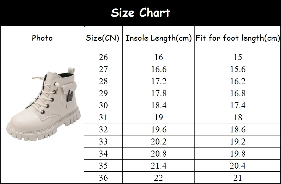 Children Leather Boots Girls Fashion Autumn Winter New Casual Comfortable Short Boots Warm Kids Versatile Anti-slip Cotton Boots