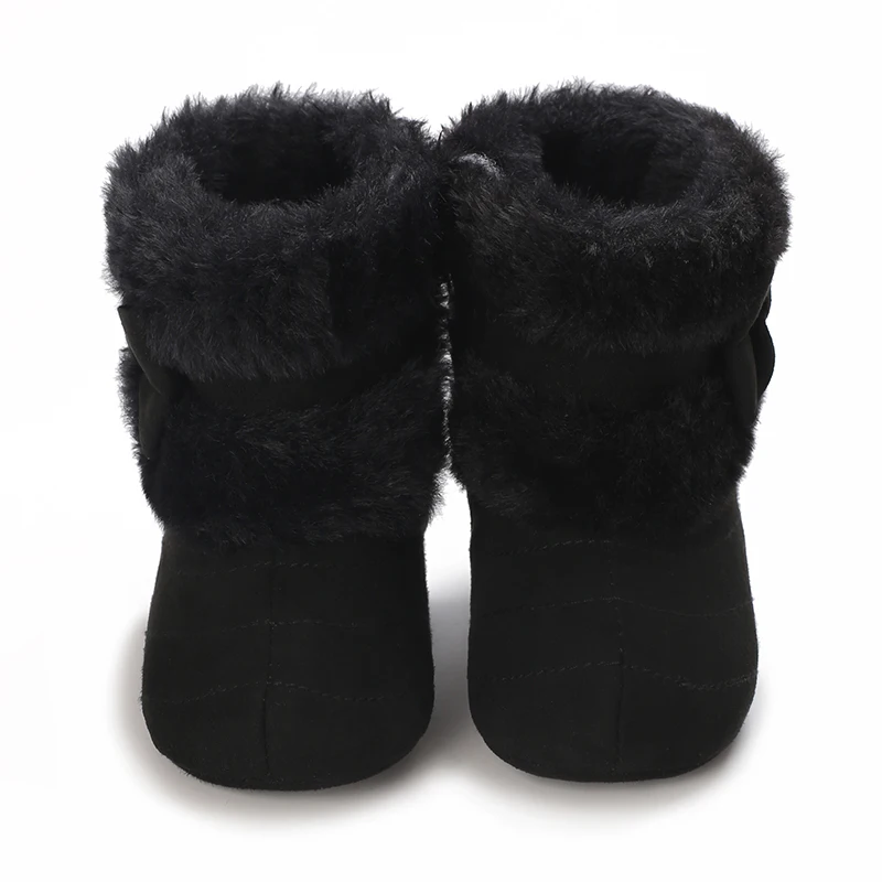 0-18M baby shoes Girls winter plush comfort snow boots cute bow cotton shoes baby soft soled non-slip toddler shoes 0-18M baby shoes Girls winter plush comfort snow boots cute bow cotton shoes baby soft soled non-slip toddler shoes