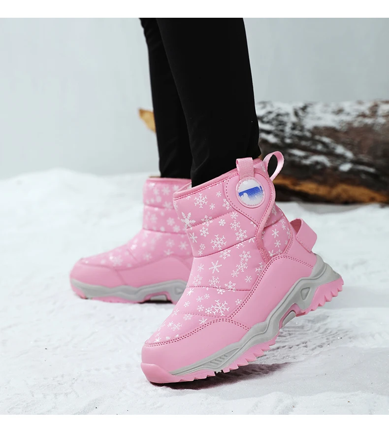 Hot Sell Girls Boots Children Snow Boots For Boys Fashion Sneakers Winter Kids Warm Snow Boots Sport Fashion Leather Shoes Hot Sell Girls Boots Children Snow Boots For Boys Fashion Sneakers Winter Kids Warm Snow Boots Sport Fashion Leather Shoes