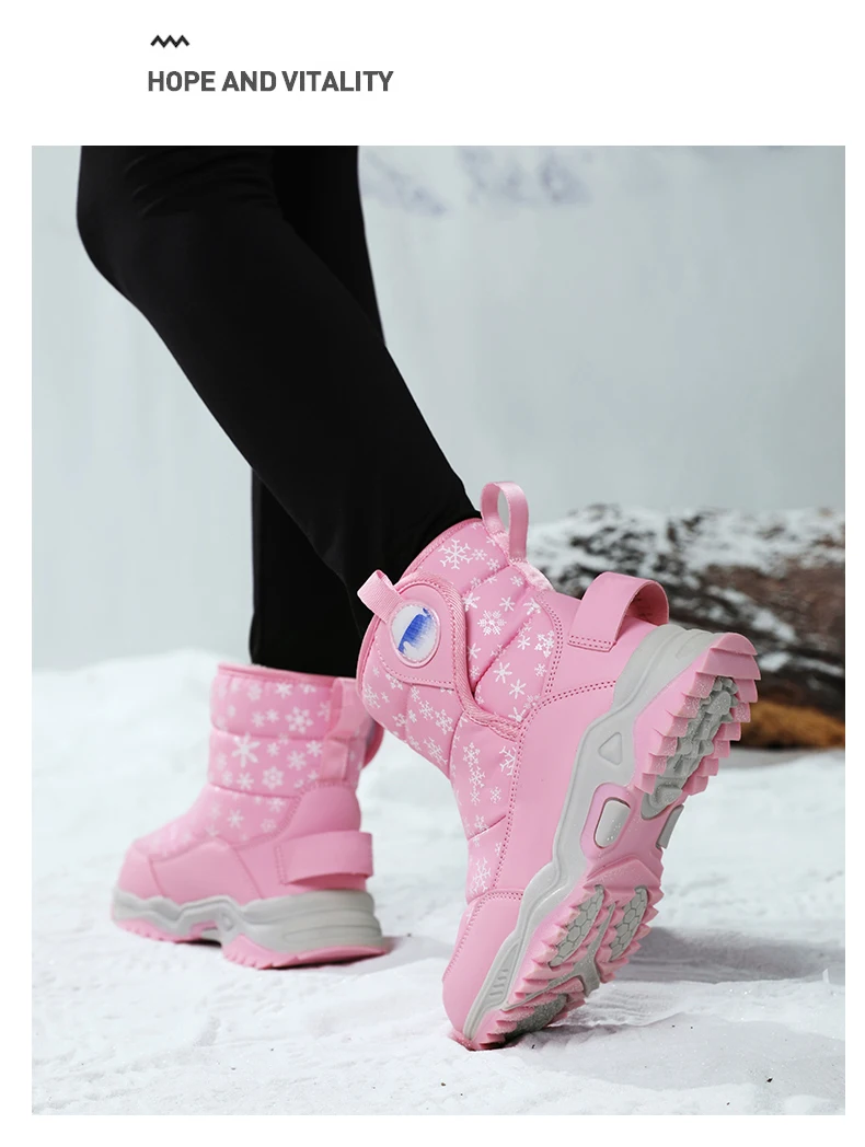Hot Sell Girls Boots Children Snow Boots For Boys Fashion Sneakers Winter Kids Warm Snow Boots Sport Fashion Leather Shoes Hot Sell Girls Boots Children Snow Boots For Boys Fashion Sneakers Winter Kids Warm Snow Boots Sport Fashion Leather Shoes