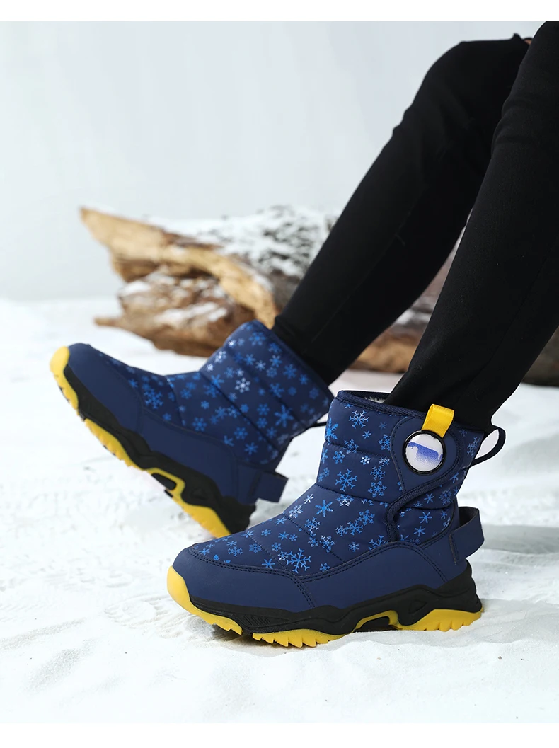 Hot Sell Girls Boots Children Snow Boots For Boys Fashion Sneakers Winter Kids Warm Snow Boots Sport Fashion Leather Shoes Hot Sell Girls Boots Children Snow Boots For Boys Fashion Sneakers Winter Kids Warm Snow Boots Sport Fashion Leather Shoes
