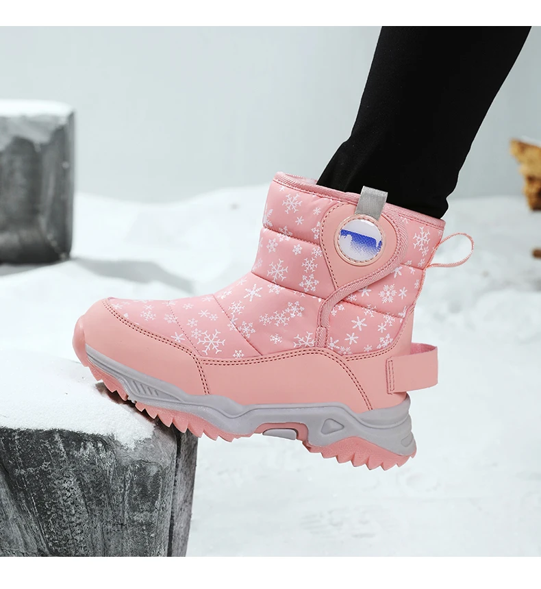 Hot Sell Girls Boots Children Snow Boots For Boys Fashion Sneakers Winter Kids Warm Snow Boots Sport Fashion Leather Shoes Hot Sell Girls Boots Children Snow Boots For Boys Fashion Sneakers Winter Kids Warm Snow Boots Sport Fashion Leather Shoes