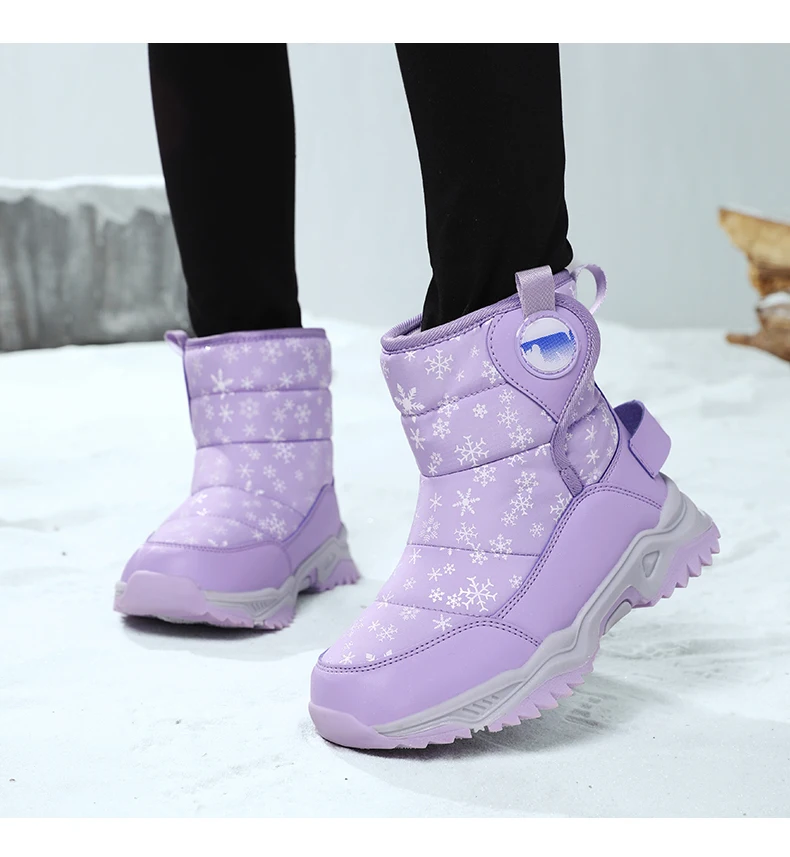 Hot Sell Girls Boots Children Snow Boots For Boys Fashion Sneakers Winter Kids Warm Snow Boots Sport Fashion Leather Shoes Hot Sell Girls Boots Children Snow Boots For Boys Fashion Sneakers Winter Kids Warm Snow Boots Sport Fashion Leather Shoes