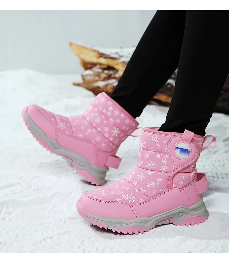 Hot Sell Girls Boots Children Snow Boots For Boys Fashion Sneakers Winter Kids Warm Snow Boots Sport Fashion Leather Shoes Hot Sell Girls Boots Children Snow Boots For Boys Fashion Sneakers Winter Kids Warm Snow Boots Sport Fashion Leather Shoes