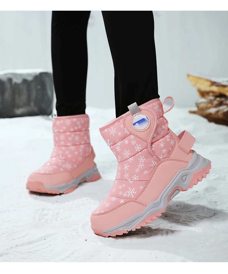 Hot Sell Girls Boots Children Snow Boots For Boys Fashion Sneakers Winter Kids Warm Snow Boots Sport Fashion Leather Shoes Hot Sell Girls Boots Children Snow Boots For Boys Fashion Sneakers Winter Kids Warm Snow Boots Sport Fashion Leather Shoes