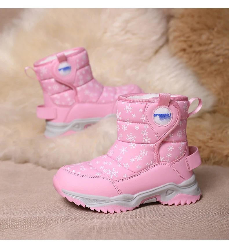 Hot Sell Girls Boots Children Snow Boots For Boys Fashion Sneakers Winter Kids Warm Snow Boots Sport Fashion Leather Shoes Hot Sell Girls Boots Children Snow Boots For Boys Fashion Sneakers Winter Kids Warm Snow Boots Sport Fashion Leather Shoes