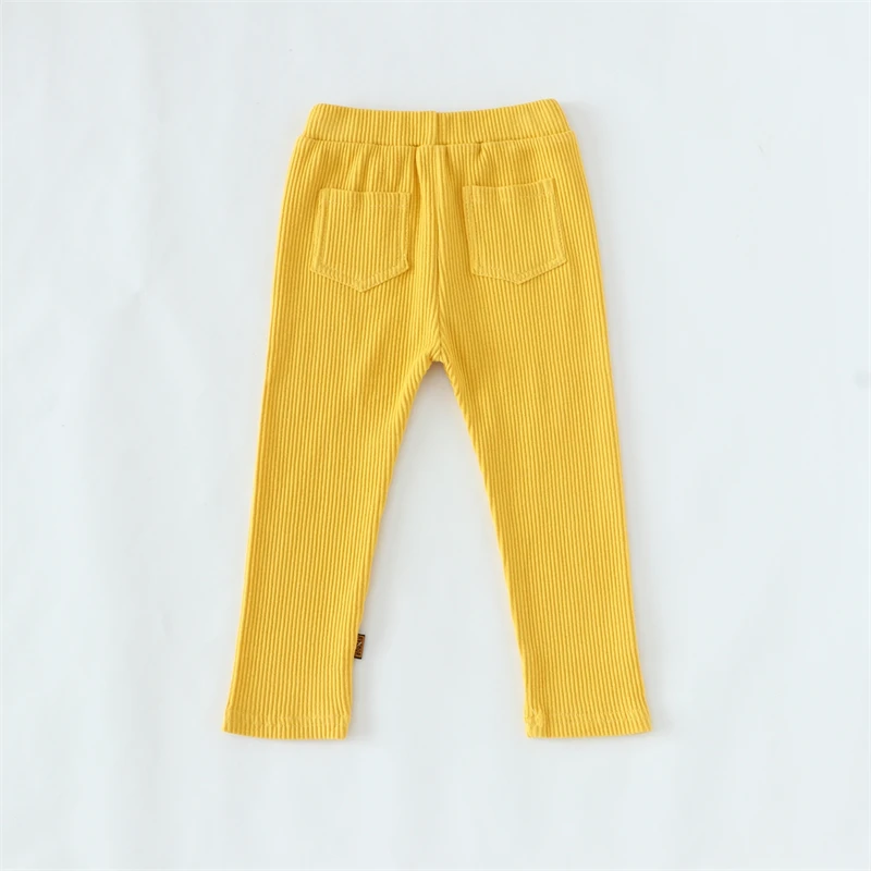 New Baby Girls Boys Leggings Cotton Big PP Pants Spring Autumn Kids Girl Pants Fashion High Waist Long Trousers Children's Pant