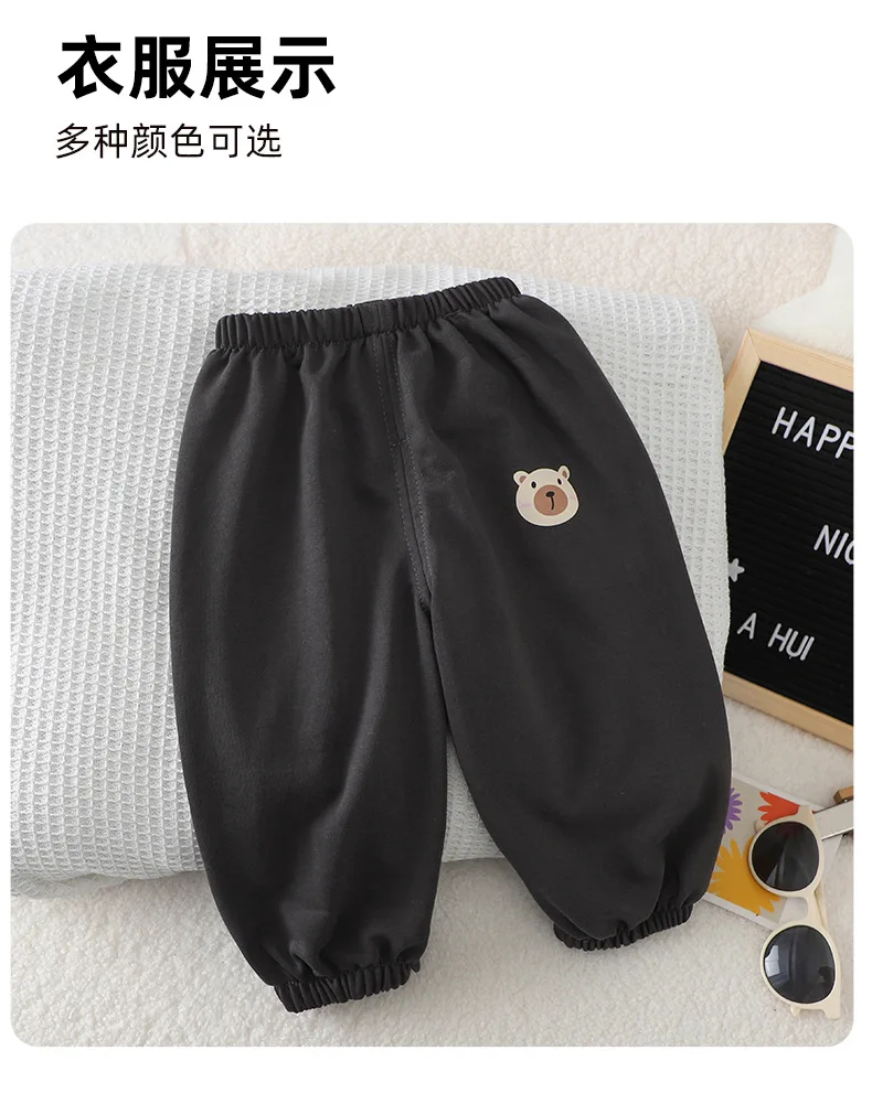 2024 Children Casual Pants Kids Baby Boy Girl Trousers For Sports Clothing Toddler Bottoms Infant Baby Clothes Pants