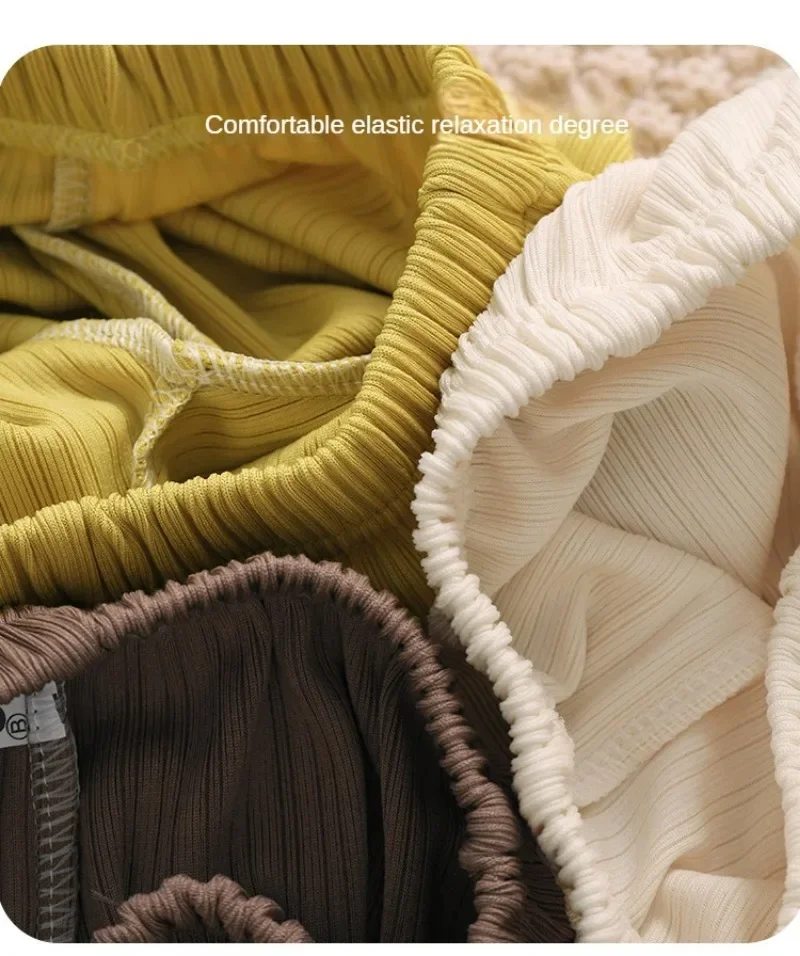 Kids Girls Summer Thin Wide Leg Pants 2024 New Arrival Children Casual Loose Silk Flare Pants Princess Casual Pants Korean Style