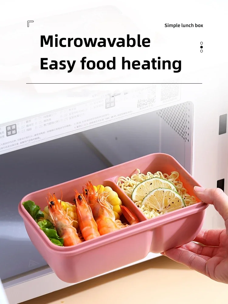 Portable Lunch Box Lunch Bags for Children School Office Bento Box with Tableware Thermal Bag Complete Kit Microwavable Heating