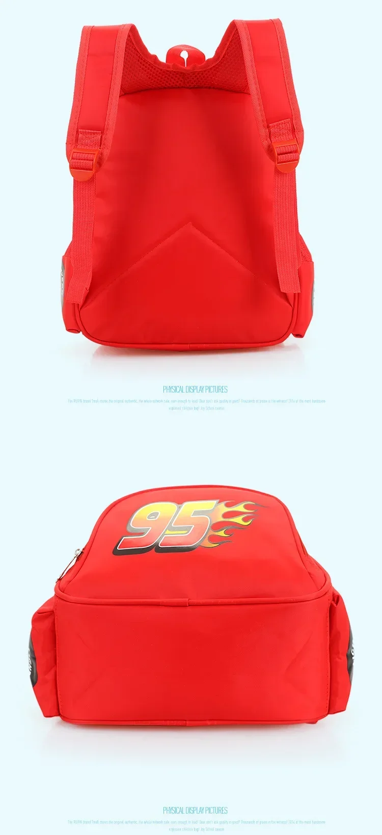 Kindergarten school bag car backpack boys and girls children training gift elementary school students 1-6 years old backpack