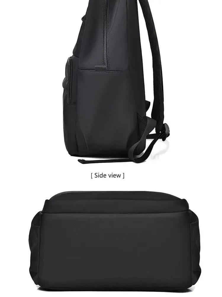 A New 14-inch Casual Simple Student Backpack Large Capacity Children's Schoolbag School Travel Unisex Laptop Backpack