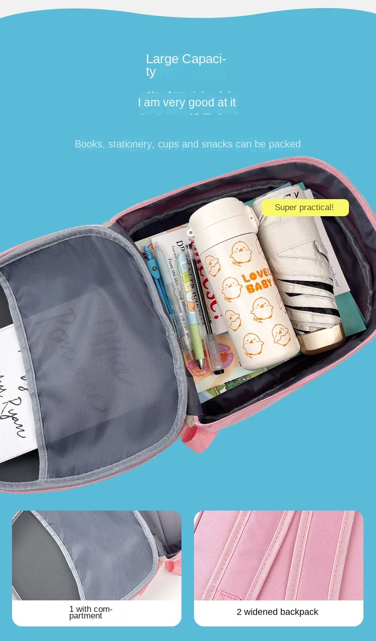 Minnie Cute Girl Backpack Disney Cartoon Spriderman Children Backpack Mickey Kids Schoolbag Elsa Shoulder Bag