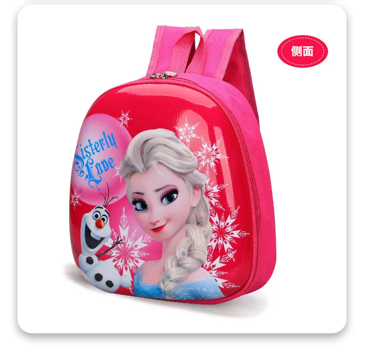 Minnie Cute Girl Backpack Disney Cartoon Spriderman Children Backpack Mickey Kids Schoolbag Elsa Shoulder Bag