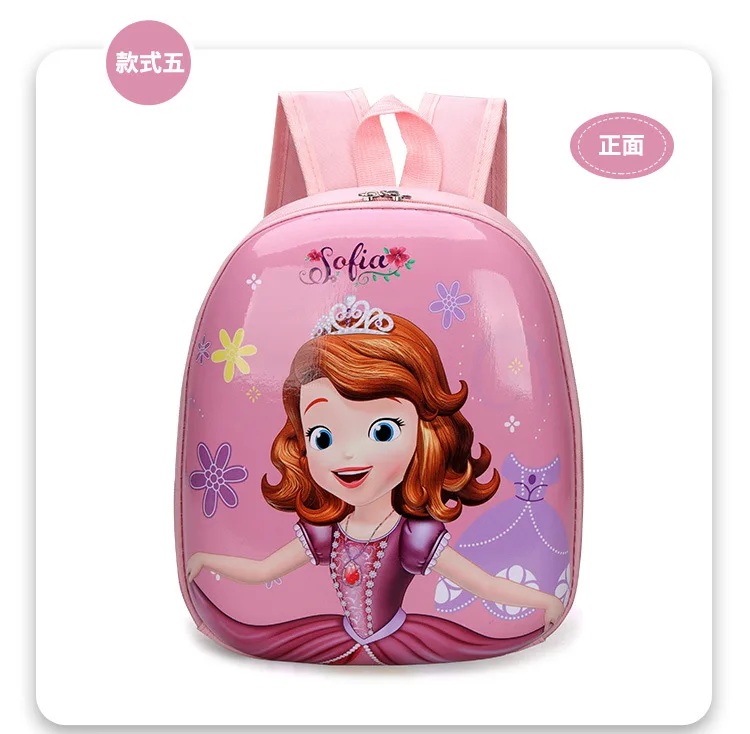 Minnie Cute Girl Backpack Disney Cartoon Spriderman Children Backpack Mickey Kids Schoolbag Elsa Shoulder Bag