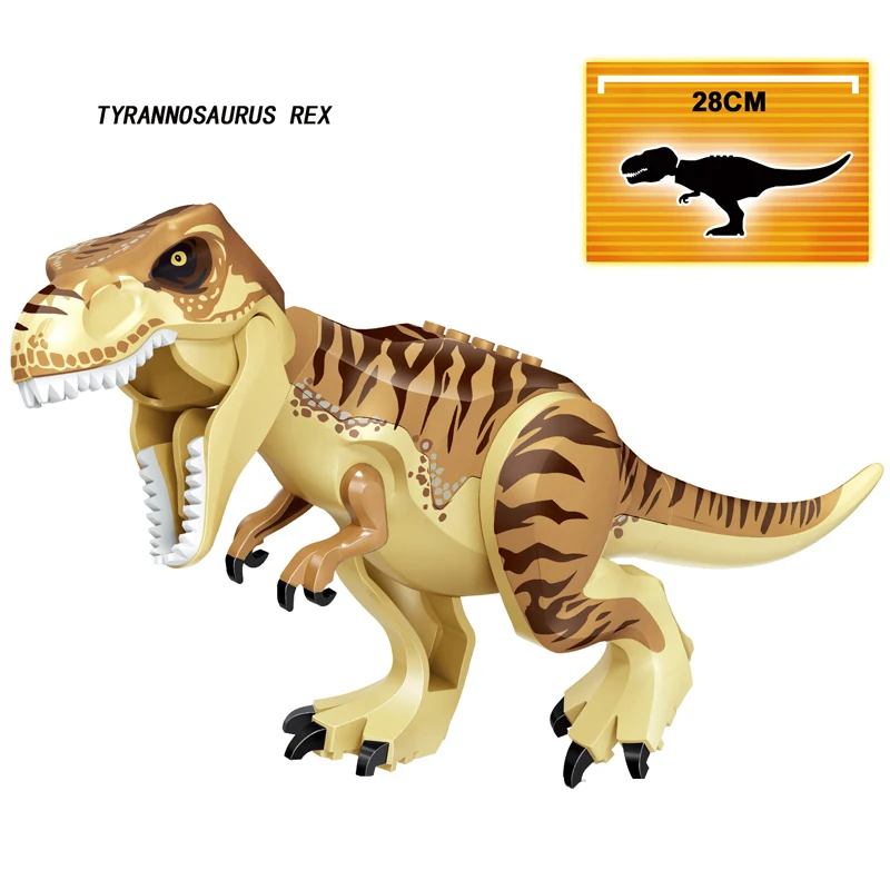 Jurassic World 3 Brutal Raptor Building Blocks Dinosaur Bricks Tyrannosaurus Indominus I-Rex Assemble Toy For Children Jurassic World 3 Brutal Raptor Building Blocks Dinosaur Bricks Tyrannosaurus Indominus I-Rex Assemble Toy For Children