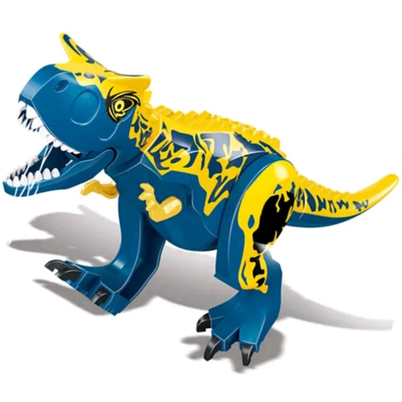 Jurassic World 3 Brutal Raptor Building Blocks Dinosaur Bricks Tyrannosaurus Indominus I-Rex Assemble Toy For Children Jurassic World 3 Brutal Raptor Building Blocks Dinosaur Bricks Tyrannosaurus Indominus I-Rex Assemble Toy For Children