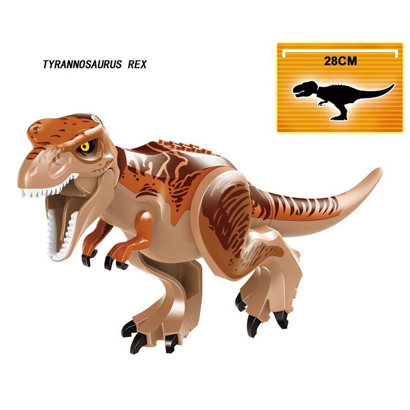 Jurassic World 3 Brutal Raptor Building Blocks Dinosaur Bricks Tyrannosaurus Indominus I-Rex Assemble Toy For Children Jurassic World 3 Brutal Raptor Building Blocks Dinosaur Bricks Tyrannosaurus Indominus I-Rex Assemble Toy For Children