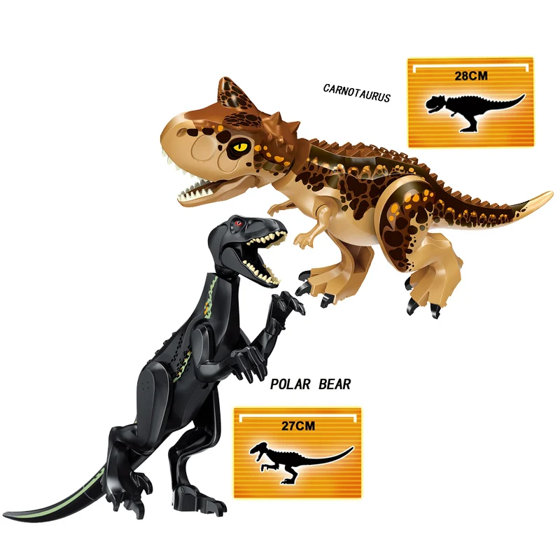 Jurassic World 3 Brutal Raptor Building Blocks Dinosaur Bricks Tyrannosaurus Indominus I-Rex Assemble Toy For Children Jurassic World 3 Brutal Raptor Building Blocks Dinosaur Bricks Tyrannosaurus Indominus I-Rex Assemble Toy For Children
