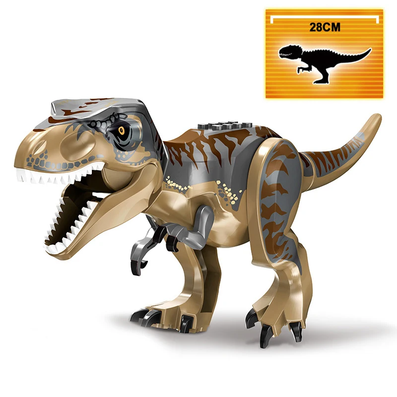 Jurassic World 3 Brutal Raptor Building Blocks Dinosaur Bricks Tyrannosaurus Indominus I-Rex Assemble Toy For Children Jurassic World 3 Brutal Raptor Building Blocks Dinosaur Bricks Tyrannosaurus Indominus I-Rex Assemble Toy For Children