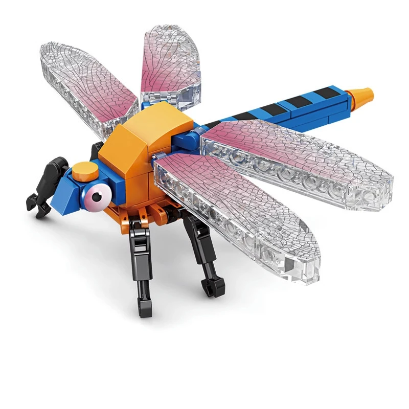Creative Building Blocks Insect Model Bee Dragonfly Ant Mantis Children's Assembled Toys Interesting Animal Ornaments Gifts Creative Building Blocks Insect Model Bee Dragonfly Ant Mantis Children's Assembled Toys Interesting Animal Ornaments Gifts